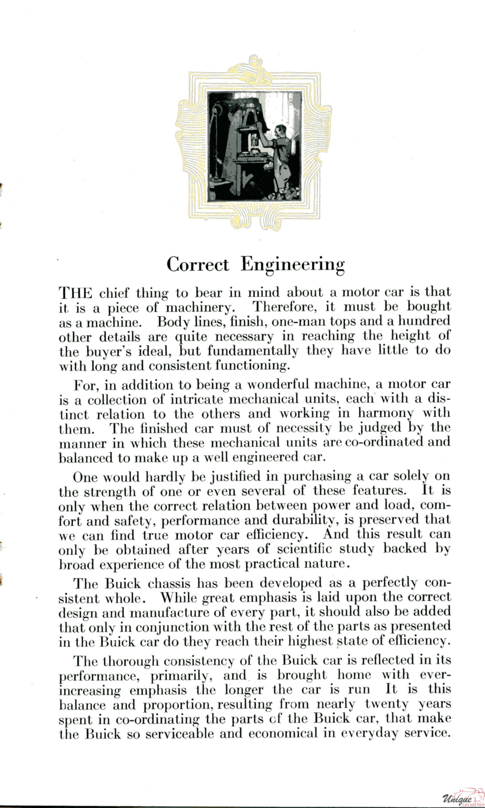1920 Buick Prestige Brochure Page 27